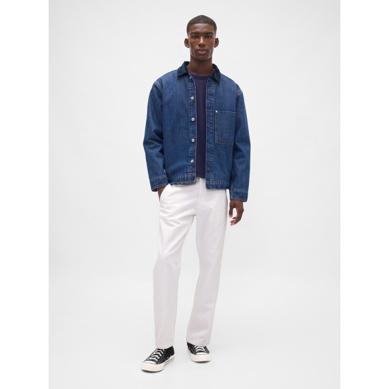 STRAIGHT FIT WHITE TROUSER WHITE V2 GLOBAL 2