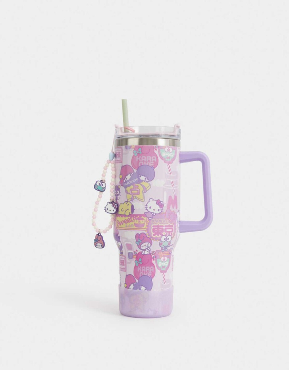 Vaso Metálico ''hello Kitty'' - Combinacion Multicolor 
