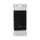 Goma de cabello 12pcs negro