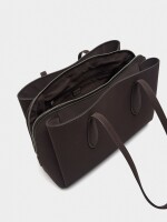 Bolso Para Portátil 13" Textura Suave marron