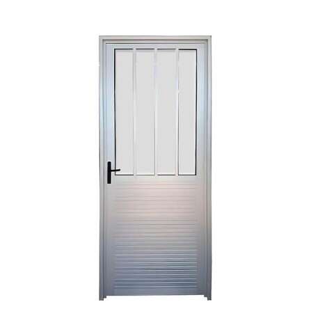 Puerta Aluminio Serie 30 Mitad Vidrio Puerta Aluminio Serie 30 Mitad Vidrio