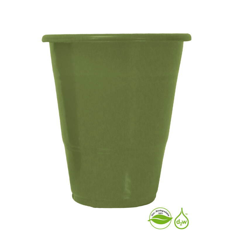 Vaso Biodegradable 210ml x10 Cactus