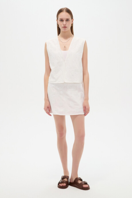 Chaleco Amaloa Blanco