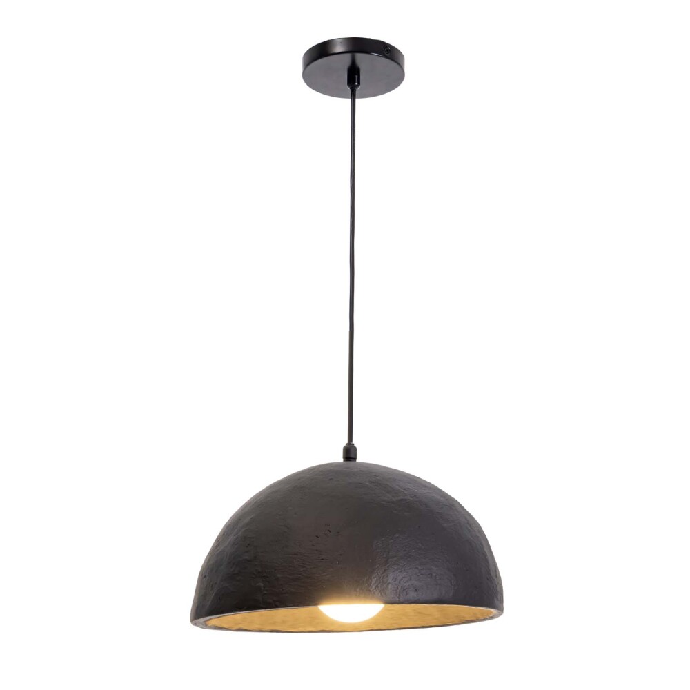 LAMPARA DE TECHO PAPEL NEGRO H37B