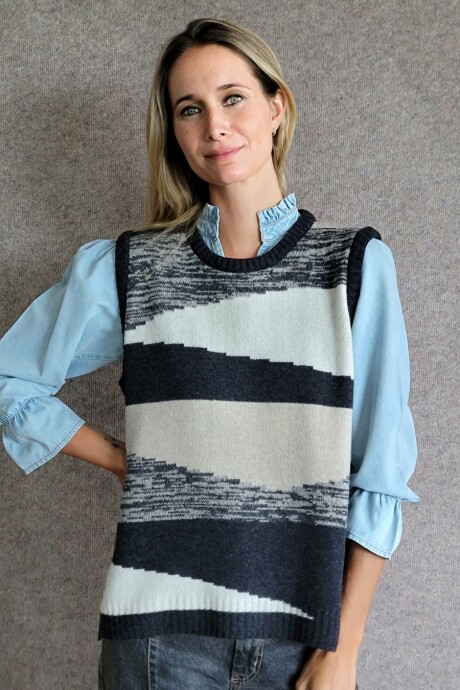 Chaleco Blanca Charcoal
