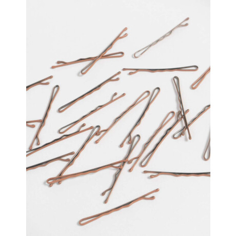 Horquillas Set Classic Marron Chocolate