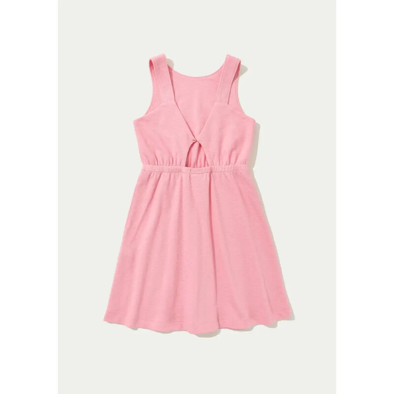 VESTIDO CURTO FEM ROSA CLARO