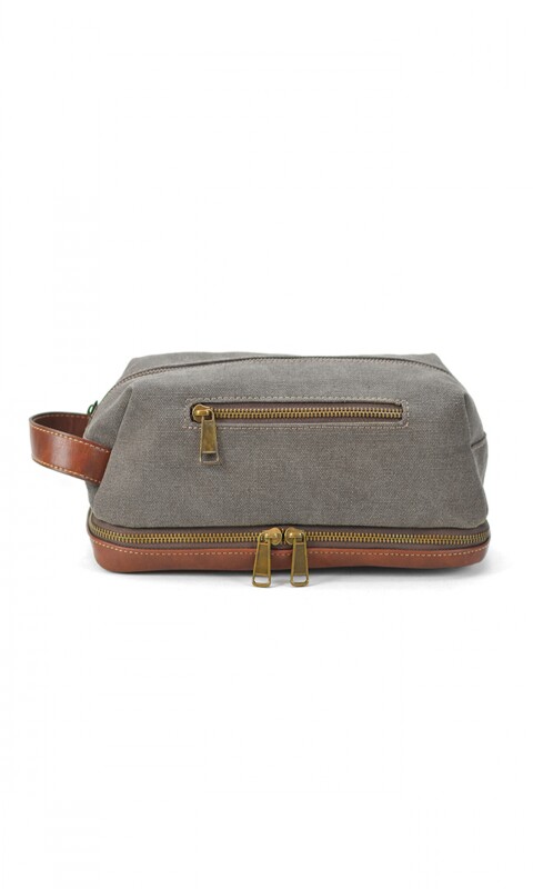 NECESER NERO CANVAS GRIS