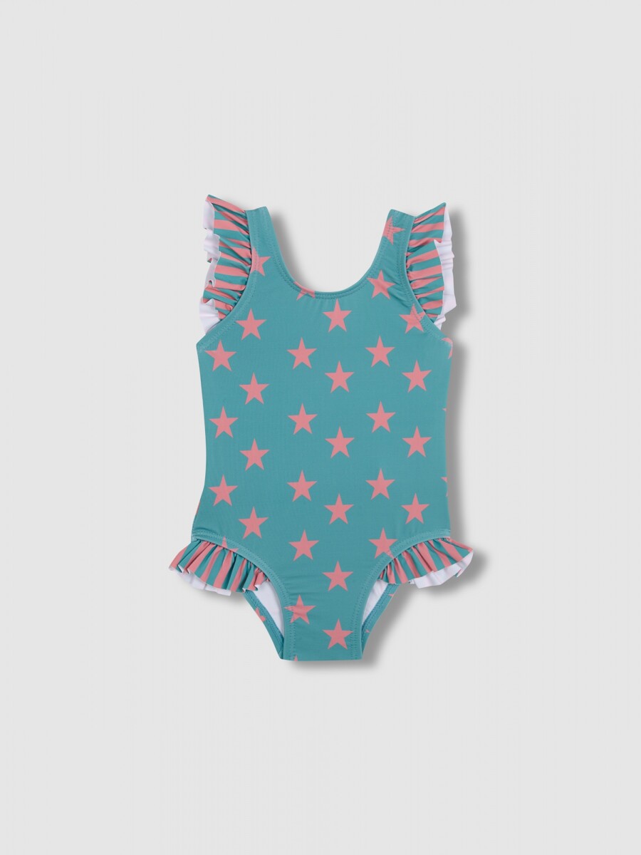 Bañador De Estrellas Piedra