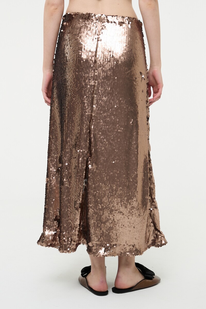 FALDA MAXI Oro