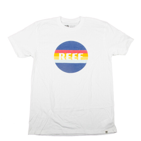 Remera Reef de Hombre- SIMPLE TEE - 0A2YDRWHI WHITE/WHITE