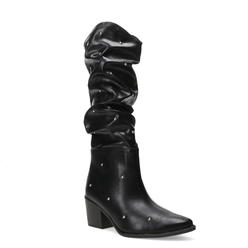 Botas de Mujer Miss Carol KIOPE Bucanera con brillos Negro