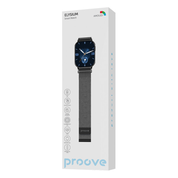 Smartwatch Proove Elysium Ip68 22 Mm NEGRO