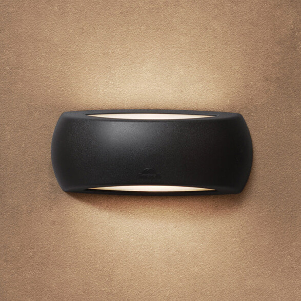 Aplique bidireccional negro IP66 E27 FRANCY FL0384