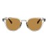 Lentes de Sol Chilli Beans Lausana Transparente - Animal Print Marrón
