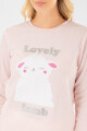 Pijama polar ovejita Rosado