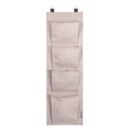 ORGANIZADOR COLGANTE POLIESTER NATURAL-BEIGE