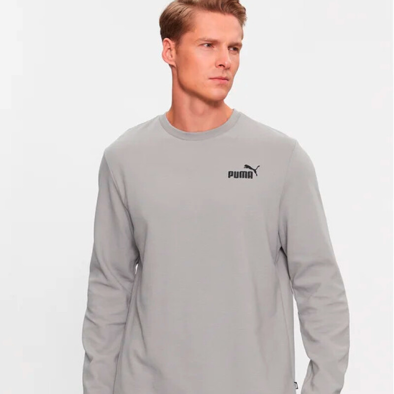 Abrigo Essentials Elevated Media larga de Hombre Gris