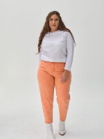 Jean Arcoiris Naranja