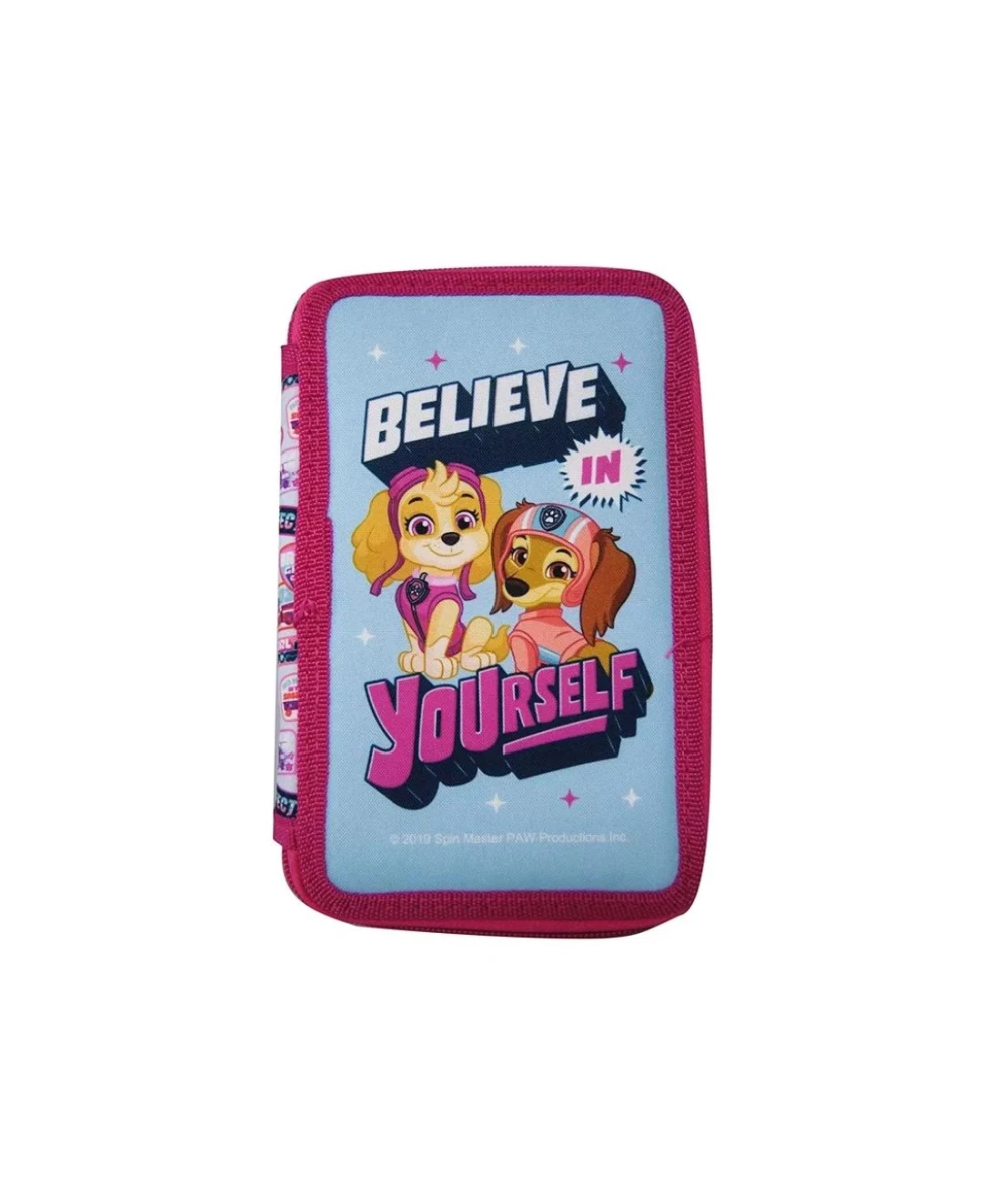 ESCOLAR CARTUCHERA 3 PISOS PAW PATROL FEM BORN TO - S/C 