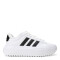 Championes de Mujer Adidas Grand Court Plataforma Blanco - Negro