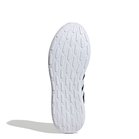 Championes de Hombre Adidas Lite Racer 4.0 Negro - Blanco