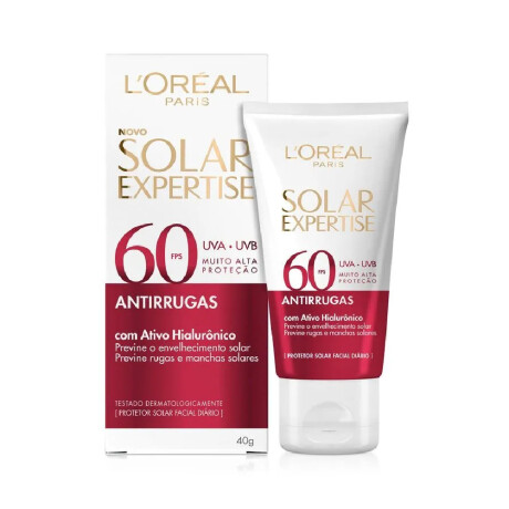 Protector Solar L'Oréal Paris Solar Expertise Antirrugas SPF60 40g Protector Solar L'Oréal Paris Solar Expertise Antirrugas SPF60 40g