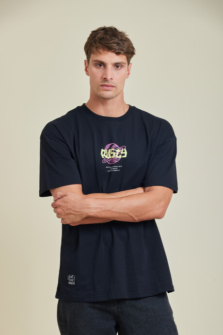 T-SHIRT JULEN RUSTY Negro