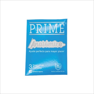Preservativo Prime Anatómico 3 Uds. Preservativo Prime Anatómico 3 Uds.