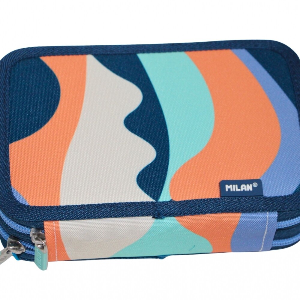 CARTUCHERA MILAN 2 PISOS COMPLETA DE UTILES THE FUN CARTUCHERA MILAN 2 PISOS COMPLETA DE UTILES THE FUN
