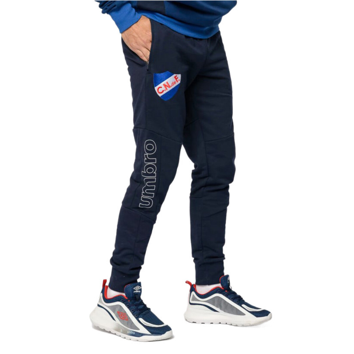 Pantalon de Hombre Umbro Nacional Pins - Azul Marino 