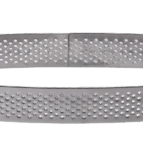 Molde para postres micro perforado metal 13cm N/a