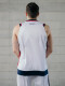 CAMISETA BASKET COPA BCLA 2025 Nacional Hombre Skuba, Blanco, Azul Marino