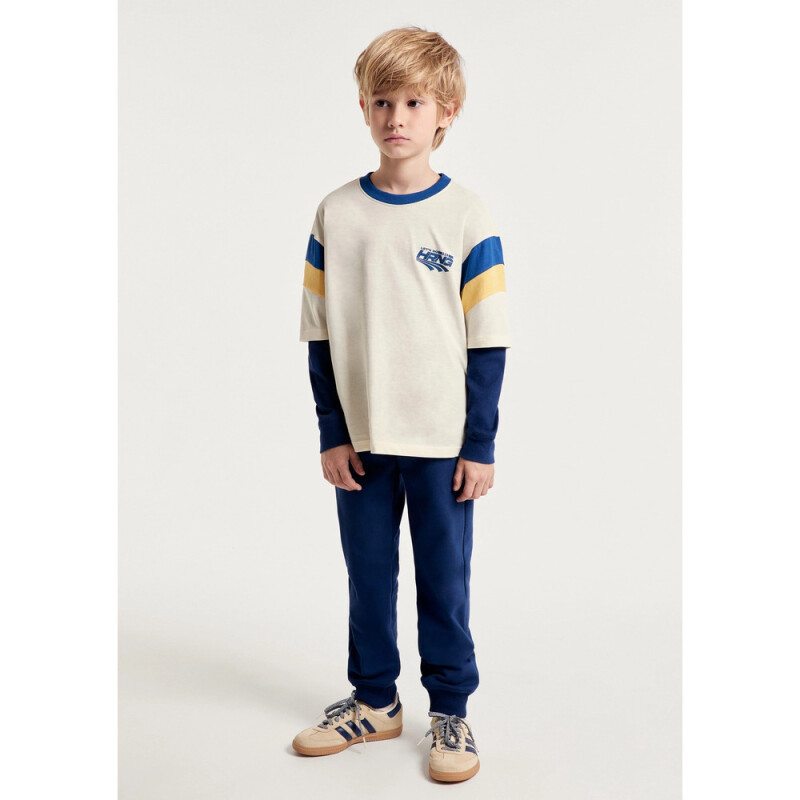 CALCA INFANTIL AZUL MARINHO