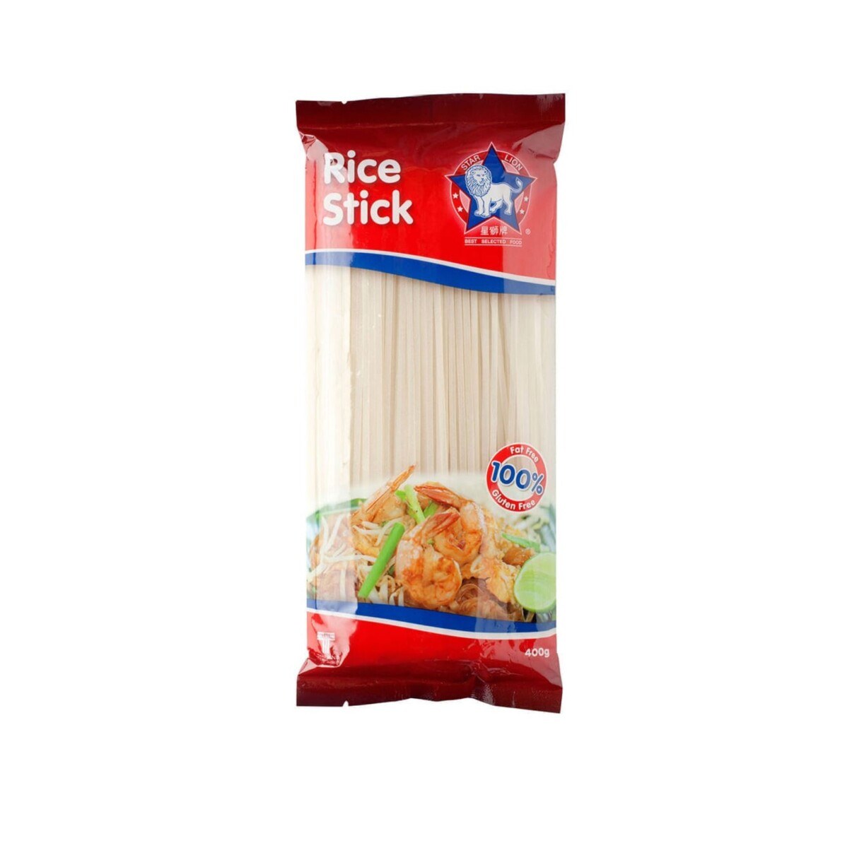 Fideos Tallarines De Arroz Rice Stick Sin Gluten 400g Star Lion 