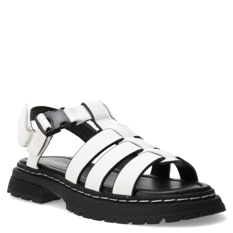 Sandalias de Niña MINI Miss Carol WASILLA franciscana Blanco