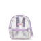 Mochila MINI Miss Carol Tuno De Pvc Y Brillos Lila