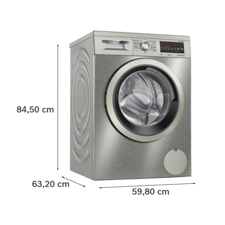 Lavarropas Inverter 9 Kg Inox BoschWUU28T6KES Lavarropas Inverter 9 Kg Inox BoschWUU28T6KES