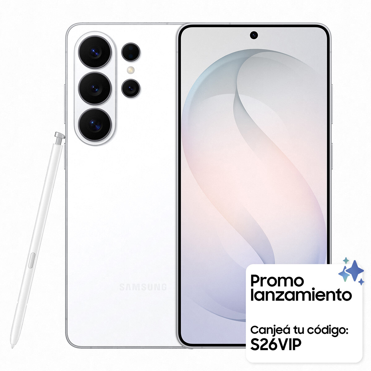 Celular Samsung Galaxy S26 Ultra SM-S948 5G 512GB 12G White 