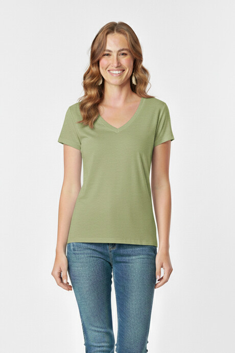 T-SHIRT LIBERI OUTLET Verde