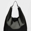 Bolso The Shopping en cuero graneado Negro
