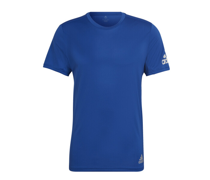 Remera Run It Azul/Blanco