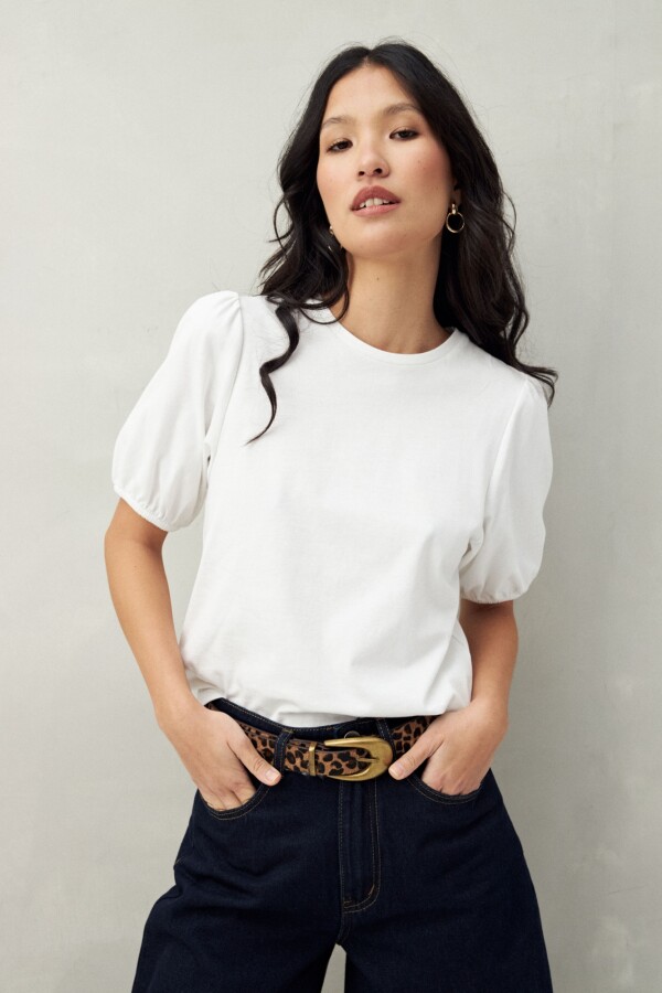 REMERA VELORA Blanco