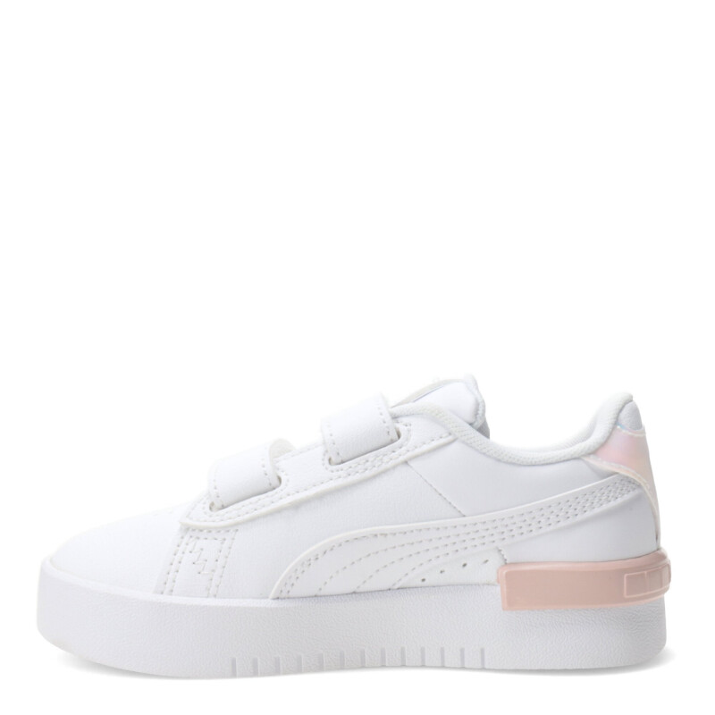 Championes Infantiles Puma Jada Holo 2.0 Blanco - Plateado