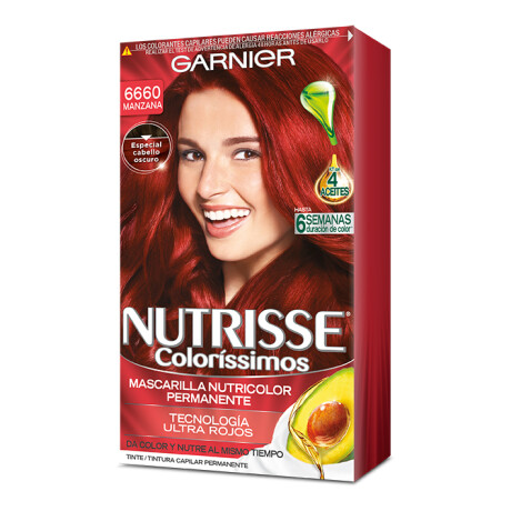 Tinta para cabello Nutrisse Tono 6660