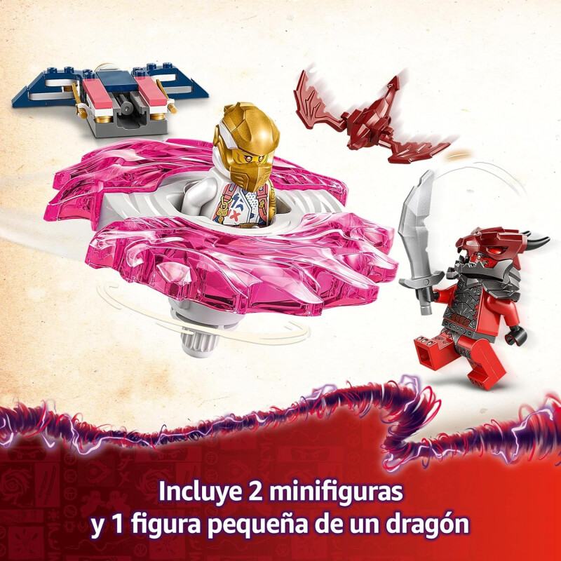 Lego Ninjago Spinner De Spinjitzu Del Dragón De Sora 71824 Lego Ninjago Spinner De Spinjitzu Del Dragón De Sora 71824