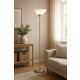 Lampara De Pie Moderna Minimalista Quebec Led Gris