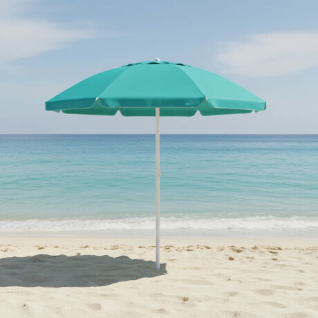 Sombrilla Playa BAGUM MOR 1,90 Alt M FPS 100 Aluminio Funda Verde