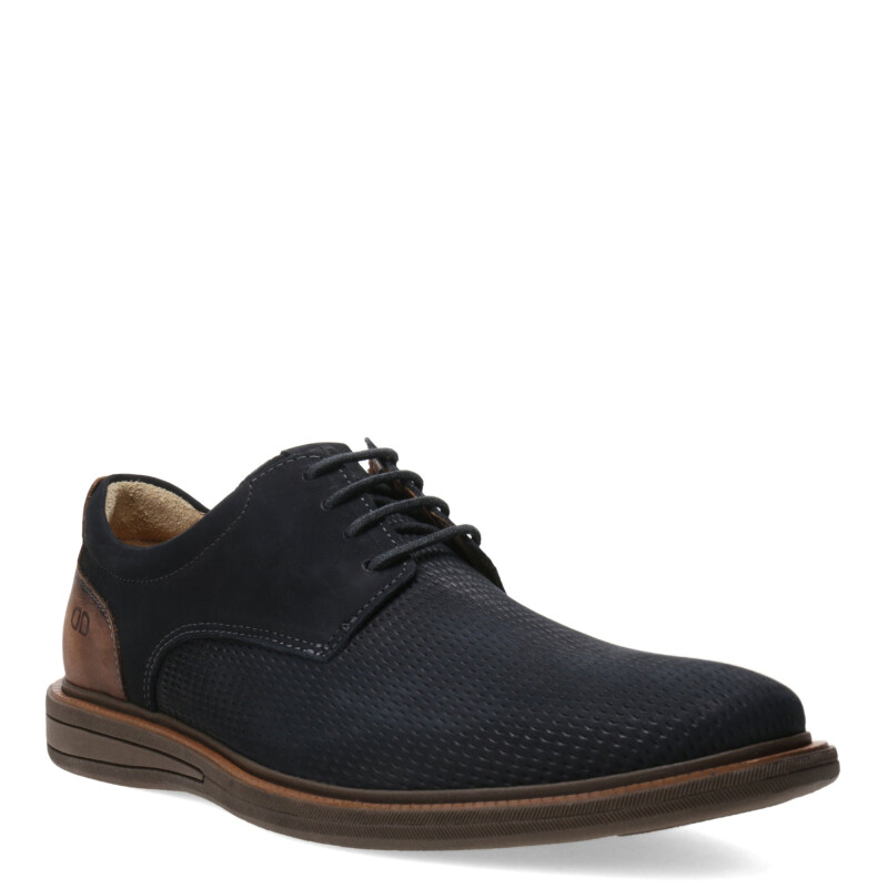 Zapatos de Hombre Democrata BAY 273104 acordonado Azul Marino