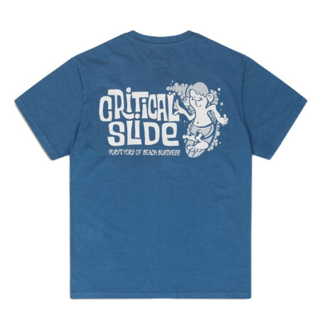 Remera Critical Slide Heritage Azul